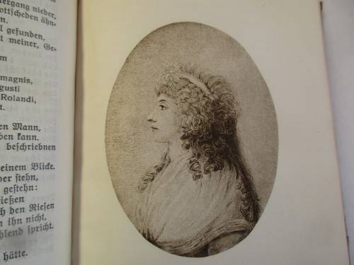 LOVELY 1924 GERMAN BOOK ON GOETHE'S  GEDICHTE