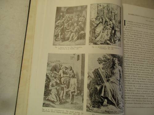 REMBRANDTS ETCHINGS 2 VOLUMES IN SLIP CASE 1952 COMPLETE EDITION