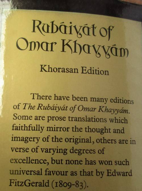 RUBAIYAT OF OMAR KHAYYAM 1979
