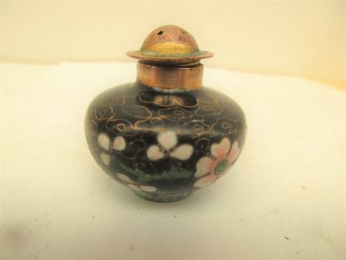 BEAUTIFUL CLOISONNE PEPPERETTE