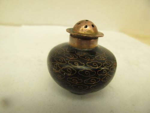 BEAUTIFUL CLOISONNE PEPPERETTE