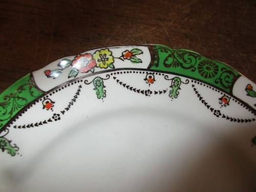 BEAUTIFUL SEVEN ALFRED MEAKIN SIDE PLATES