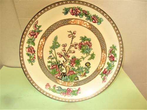 BEAUTIFUL COALPORT INDIAN TREE PLATE