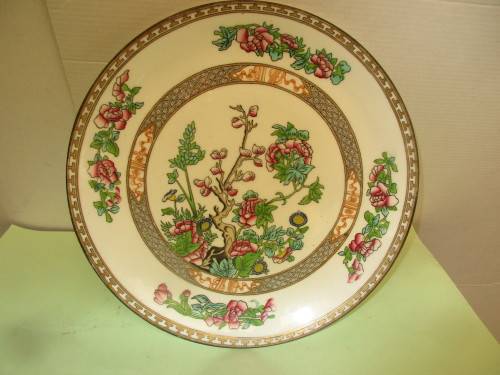 BEAUTIFUL COALPORT INDIAN TREE PLATE