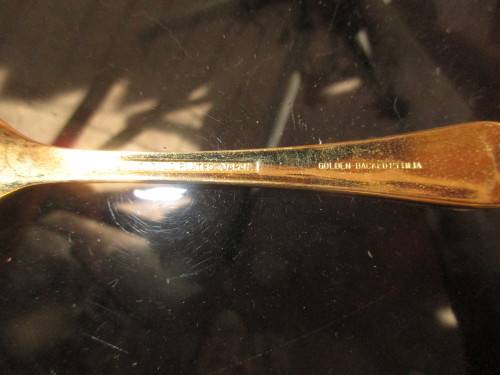 BEAUTIFUL 24 CT JAPANESE ENAMEL BIRD TEASPOONS IN WOOD DISPLAY HOLDER