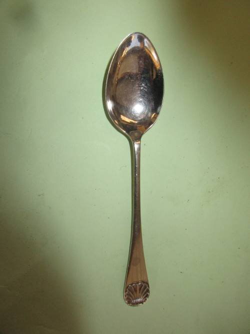 BEAUTIFUL SET OF SIX  A J BAILEY  BIRMINGHAM SILVER TEASPOONS  1969 MARKED `U`