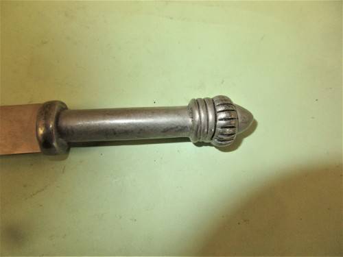 BEAUTIFUL CAROL BOYES STAINLESS STEEL AND CAST ALUMINUM  BUTTER KNIFE