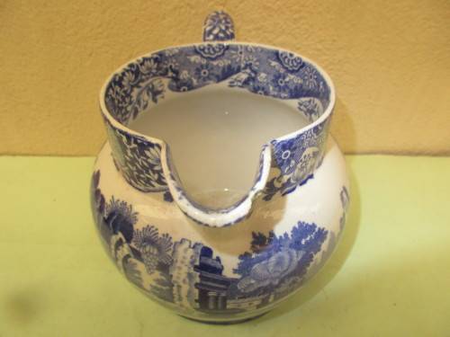 COPELAND SPODES ITALIAN BLUE AND WHITE JUG
