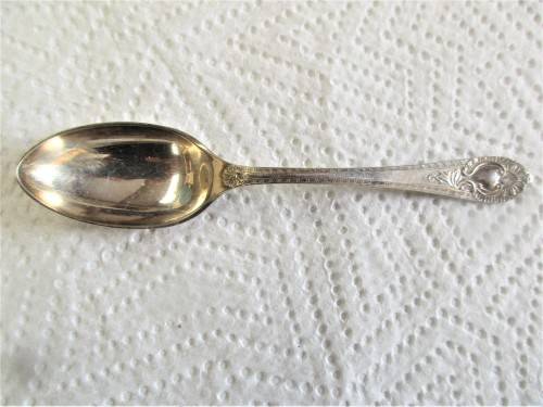 SET OF SIX SILVER PLATED TEASPOONS