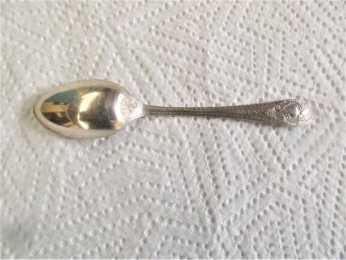 SET OF SIX SILVER PLATED TEASPOONS
