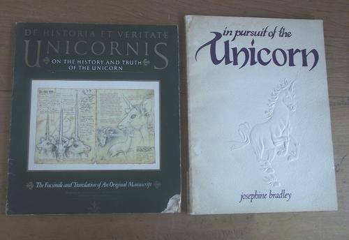 TWO BOOKS ON THE UNICORN