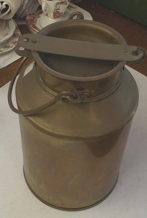 BRASS MILK URN