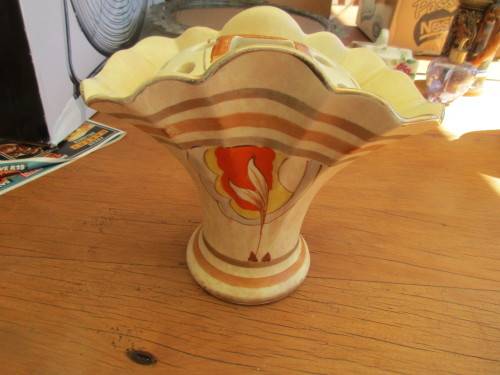 ART DECO 1930`S ARTHUR WOODS VASE