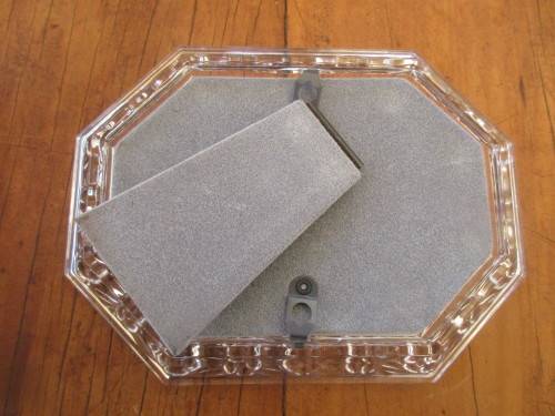 ABSOLUTELY BEAUTIFUL ROSENTHAL CRYSTAL PHOTO FRAME WITH ORIGINAL BOX