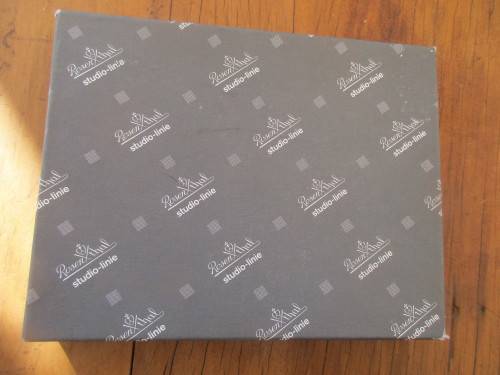 ABSOLUTELY BEAUTIFUL ROSENTHAL CRYSTAL PHOTO FRAME WITH ORIGINAL BOX