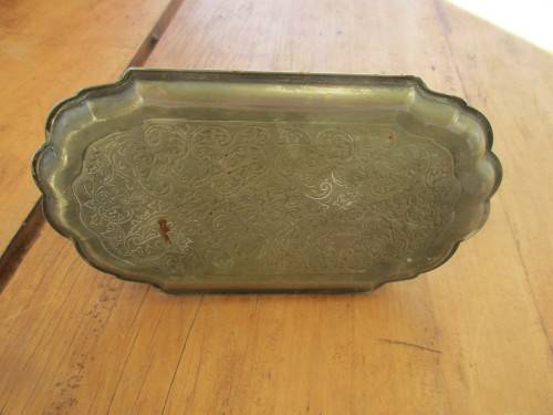 OLD SILVER PLATED  SIX SLICE TOASTRACK