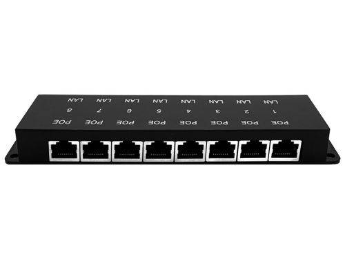 8 Port Fast Ethernet PoE Injector | POE-8