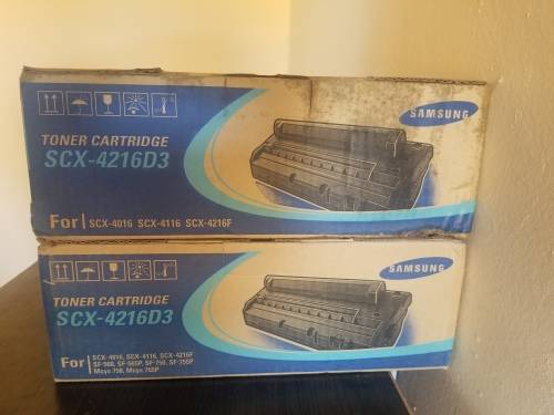 4x Samsung SCX-4216D3 Toner Cartridge- OEM (OLD CARTRIDGES)