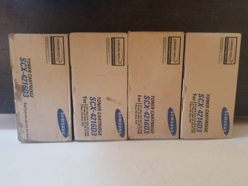 4x Samsung SCX-4216D3 Toner Cartridge- OEM (OLD CARTRIDGES)
