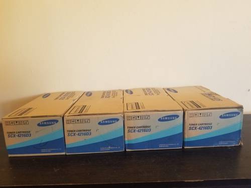 4x Samsung SCX-4216D3 Toner Cartridge- OEM (OLD CARTRIDGES)