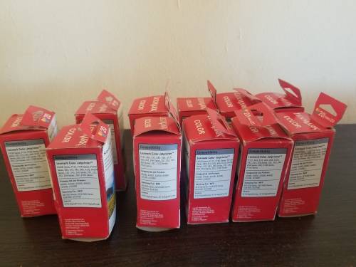 11x Lexmark 20 Color Ink Cartridge - OEM (OLD CARTRIDGES)