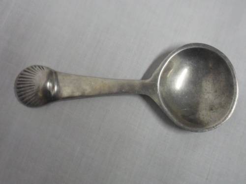 Very Special Pewter Salad Spoon set