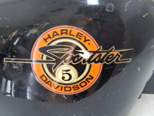 A HARLEY DAVIDSON PETROL TANK