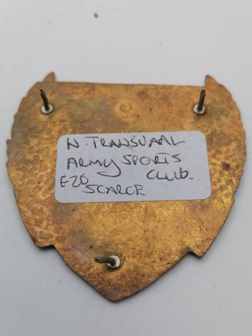 N TRANSVAAL ARMY SPORTS CLUB SCARCE