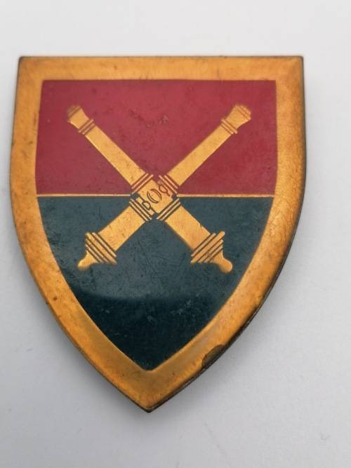 SA SCHOOL OF ARTILLERIE SHOULDER FLASH