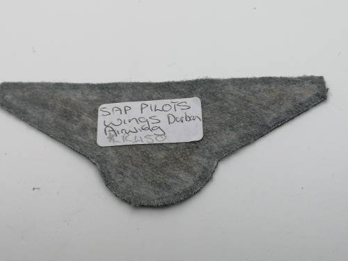 SAP PILOTS WINGS DURBAN AIRWING