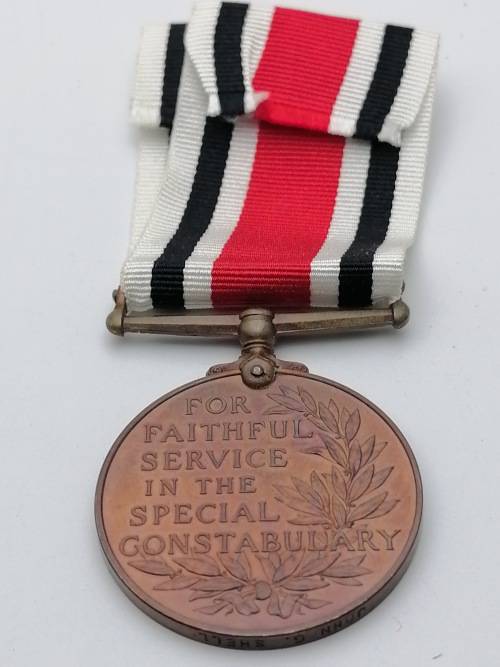 FOR FAITHFUL SERVICE IN THE SPECIAL CONSTABULARY