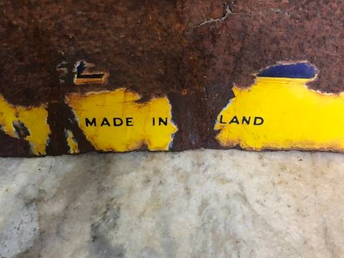 VERY EARLY ENAMEL BOVRIL ENAMEL SIGHN (ENGLISH)