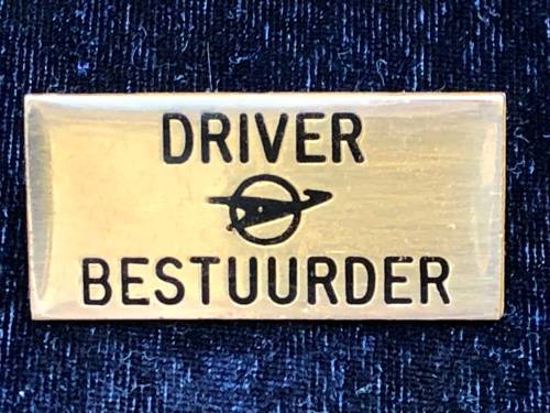 SOUTH AFRICAN RAILWAYS DRIVER BADGE