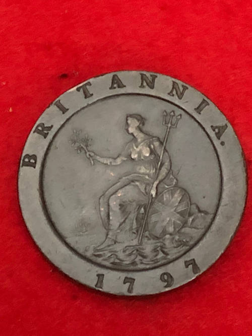 1797 BRITISH CARTWHEEL 2PENNY