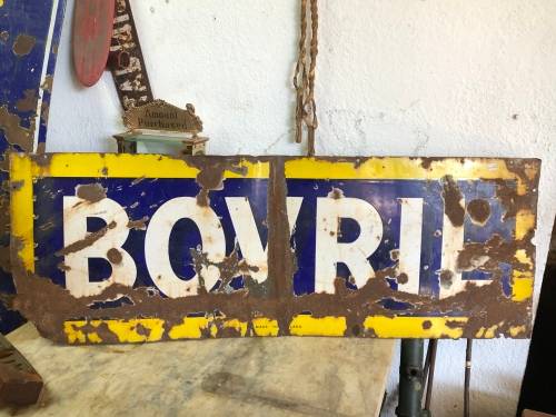 VERY EARLY ENAMEL BOVRIL ENAMEL SIGHN (ENGLISH)