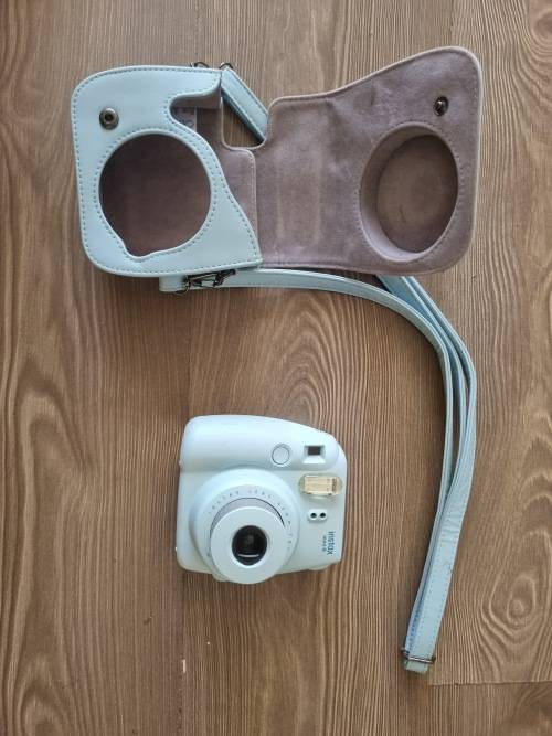 Instax 8 plus case and 8 shots left
