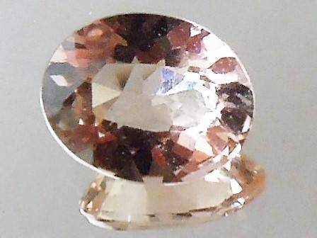 Natural Pink Morganite - SI1, .98 ct. - Oval
