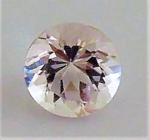 Natural Pink Morganite - Round, 1.36ct.