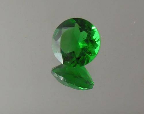Natural Yellowish Green Tsavorite, VS, .41 ct.
