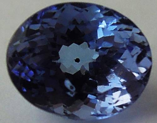 Certified Natural Blue Violet Tanzanite, 2.70 ct. (SI)