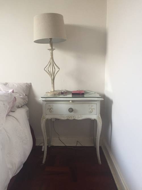 Bedside Table on Queen Anne Legs