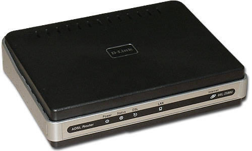 D-Link ADSL2+ modem/ router