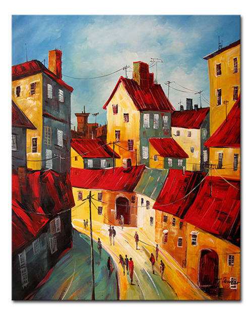 T SIDIER - LARGE ORIGINAL OIL - 1000 x 800