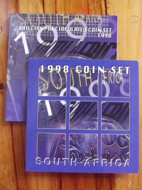 A Uncirculated 1998 Coin Set -Protea