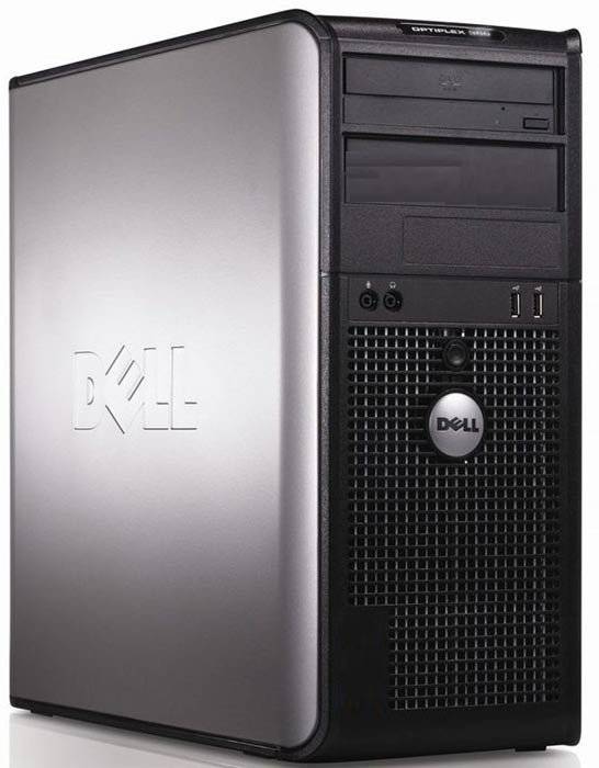 DELL OPTIPLEX 755 DESKTOP PC  CORE 2 DUO, 2GB RAM, 250GB HD, DVD DRIVE, LIC VISTA ETC