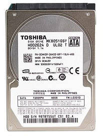 SEAGATE/ HITACHI / TOSHIBA  *80GB* 2.5" LAPTOP  SATA HARD DRIVE