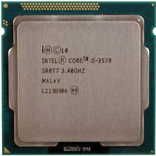 INTEL CORE i5-3570, 3.40GHZ/ i5 3570S, 3.10GHz LGA 1155 SOCKET, 1 x DESKTOP PROCESSOR