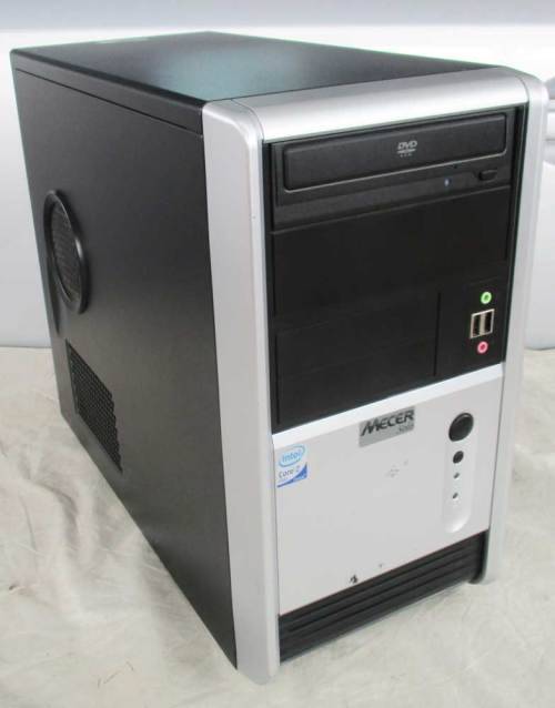 Bargain desktop  pc + LCD, Intel core 2duo , 4gb ram, 160gb hd,ati radeon graphics, win 10 pro, etc