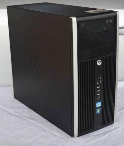 hp 6300 desktop pc, Intel core i3-2130 cpu, 6gb ram, 500gb hd, vga, dvd, win 11 pro, etc