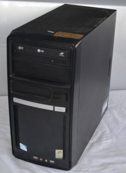 desktop  pc, Intel core 2 duo cpu e5200 , 2gb ram, 160gb hd, vga, dvd, win 10 pro, etc